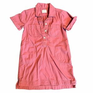 J. Crew Kids Casual Dress in Coral Pink